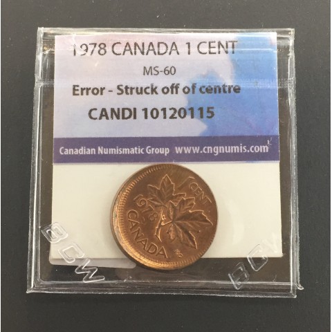 Canada Penny 1978