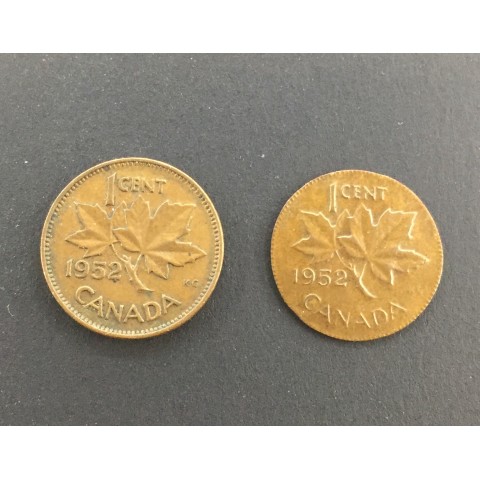 Canada Penny 1952